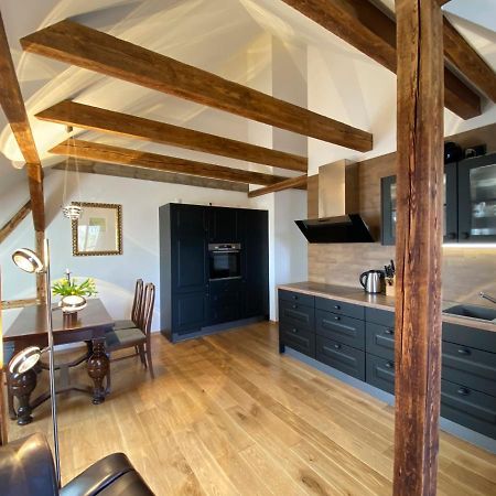 Altes Pfarrhaus Apartment Papstdorf Bagian luar foto