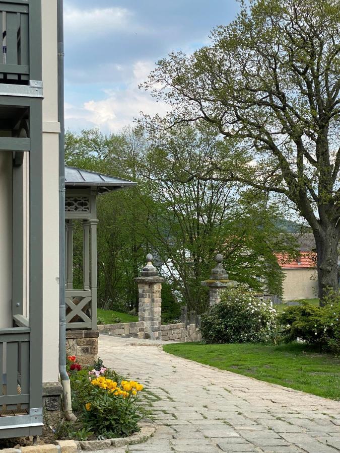 Altes Pfarrhaus Apartment Papstdorf Bagian luar foto