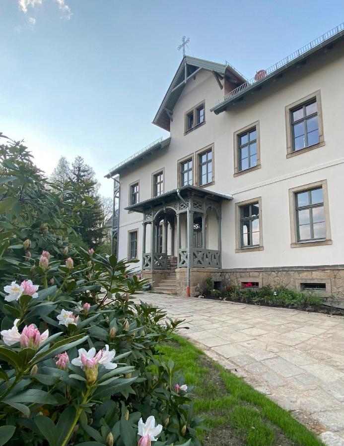 Altes Pfarrhaus Apartment Papstdorf Bagian luar foto