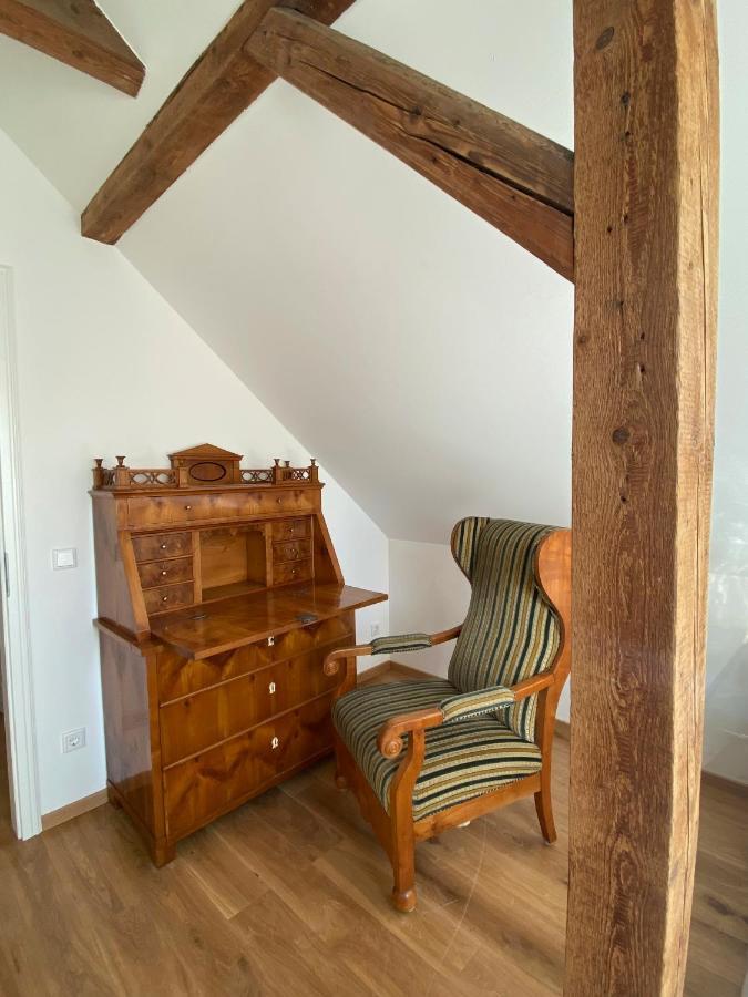 Altes Pfarrhaus Apartment Papstdorf Bagian luar foto