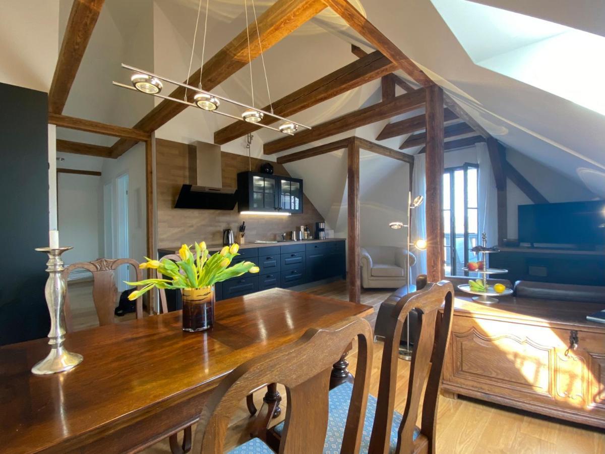 Altes Pfarrhaus Apartment Papstdorf Bagian luar foto