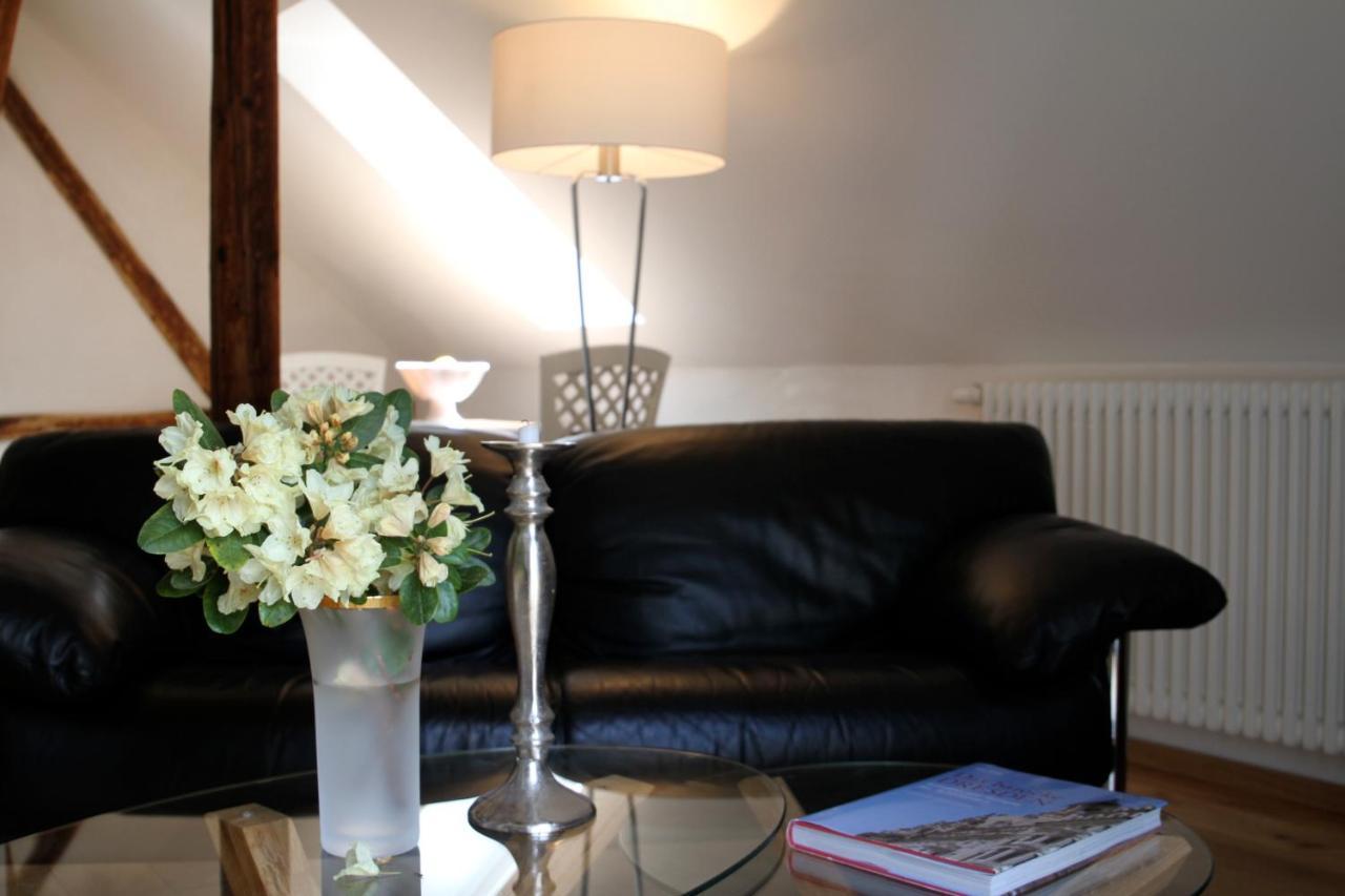 Altes Pfarrhaus Apartment Papstdorf Bagian luar foto