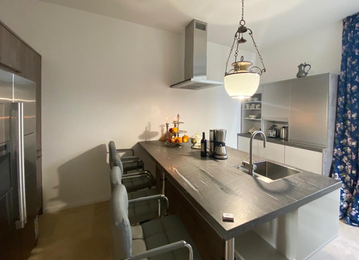 Altes Pfarrhaus Apartment Papstdorf Bagian luar foto