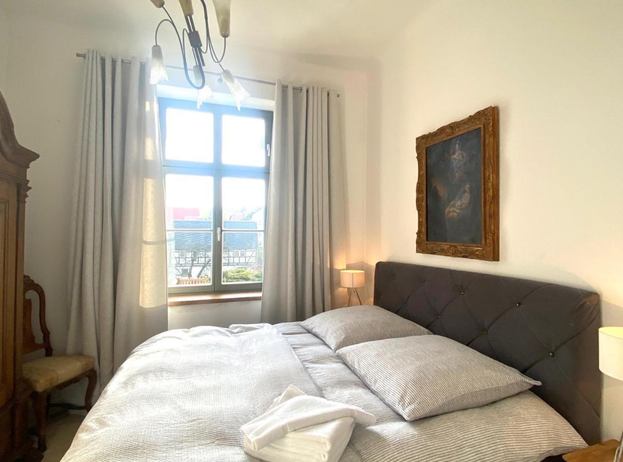 Altes Pfarrhaus Apartment Papstdorf Bagian luar foto