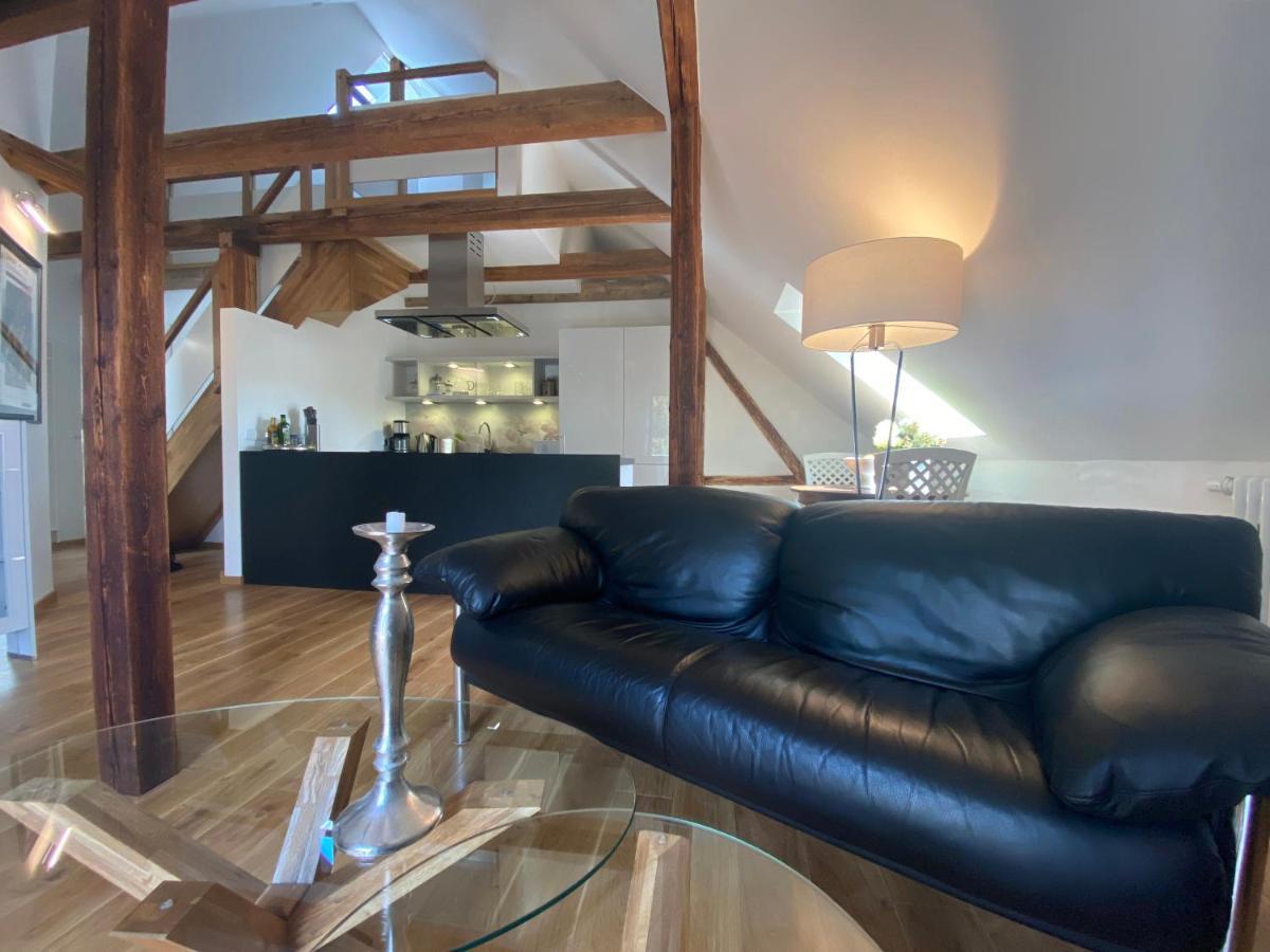 Altes Pfarrhaus Apartment Papstdorf Bagian luar foto
