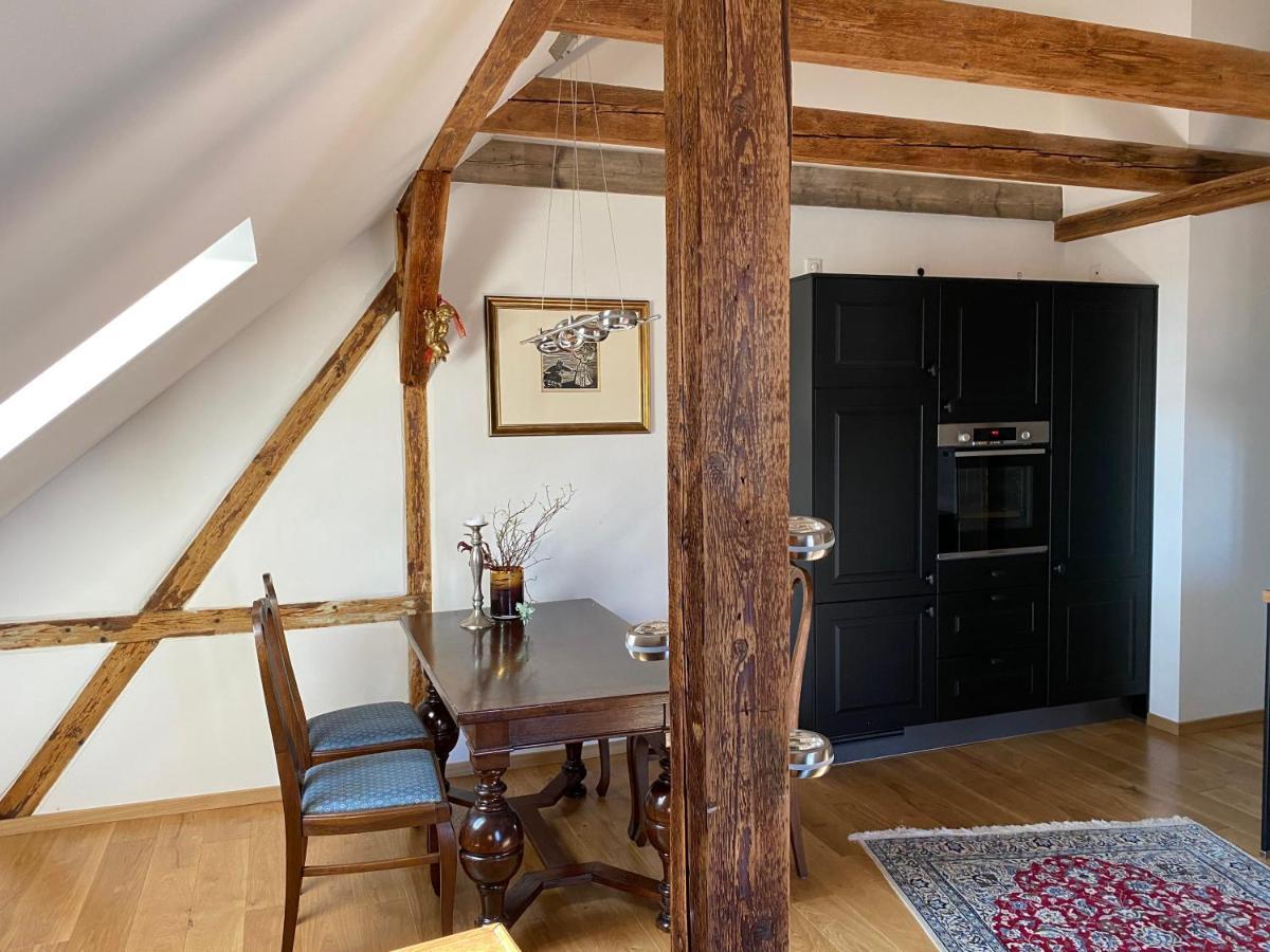 Altes Pfarrhaus Apartment Papstdorf Bagian luar foto