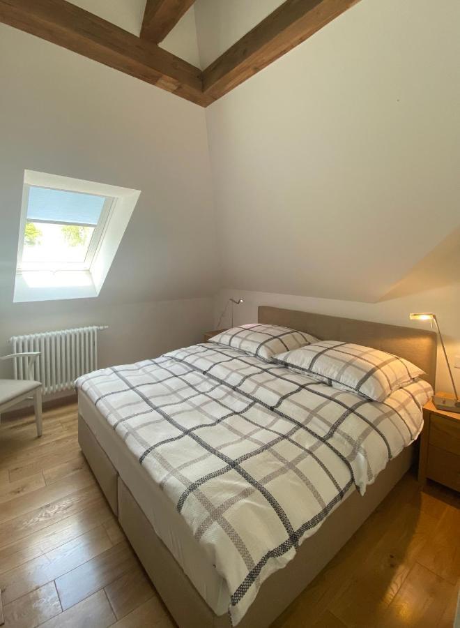 Altes Pfarrhaus Apartment Papstdorf Bagian luar foto
