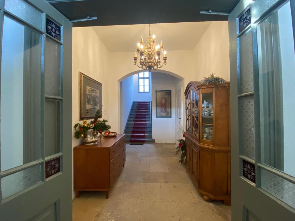 Altes Pfarrhaus Apartment Papstdorf Bagian luar foto
