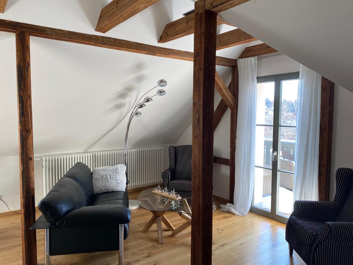 Altes Pfarrhaus Apartment Papstdorf Bagian luar foto
