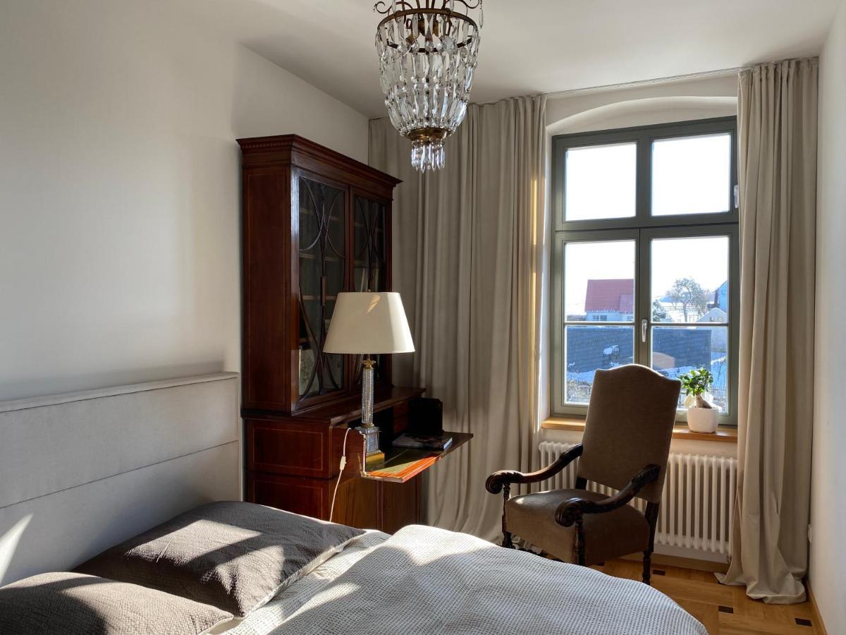 Altes Pfarrhaus Apartment Papstdorf Bagian luar foto