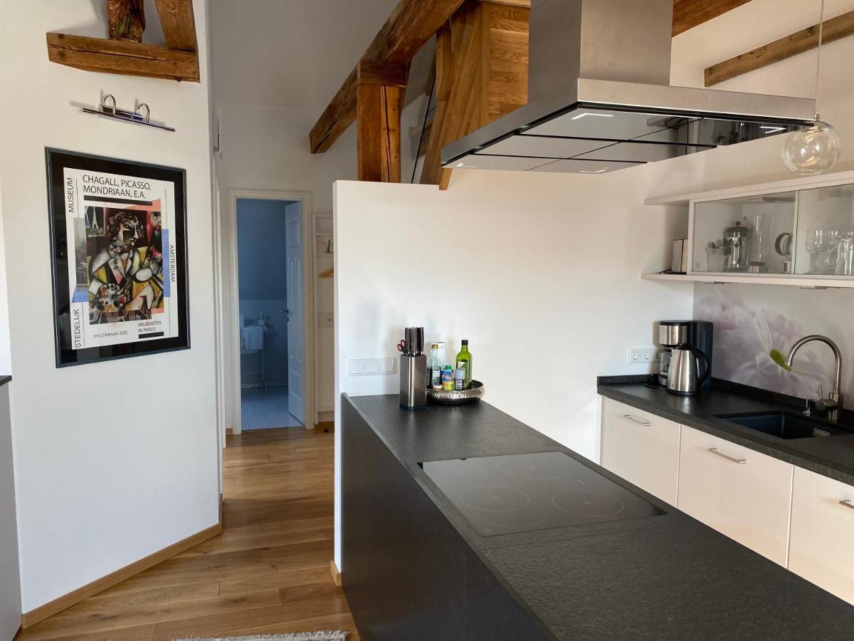 Altes Pfarrhaus Apartment Papstdorf Bagian luar foto