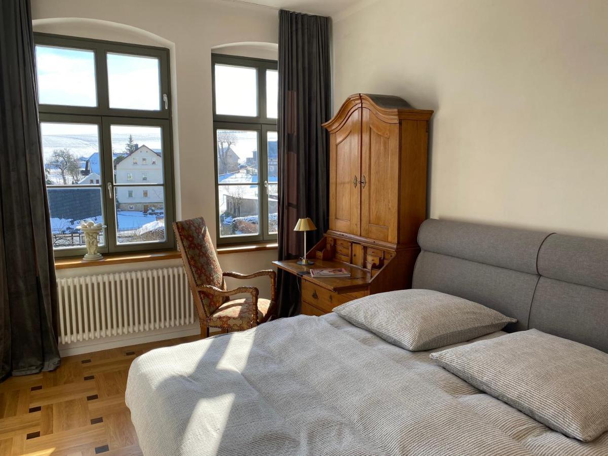 Altes Pfarrhaus Apartment Papstdorf Bagian luar foto