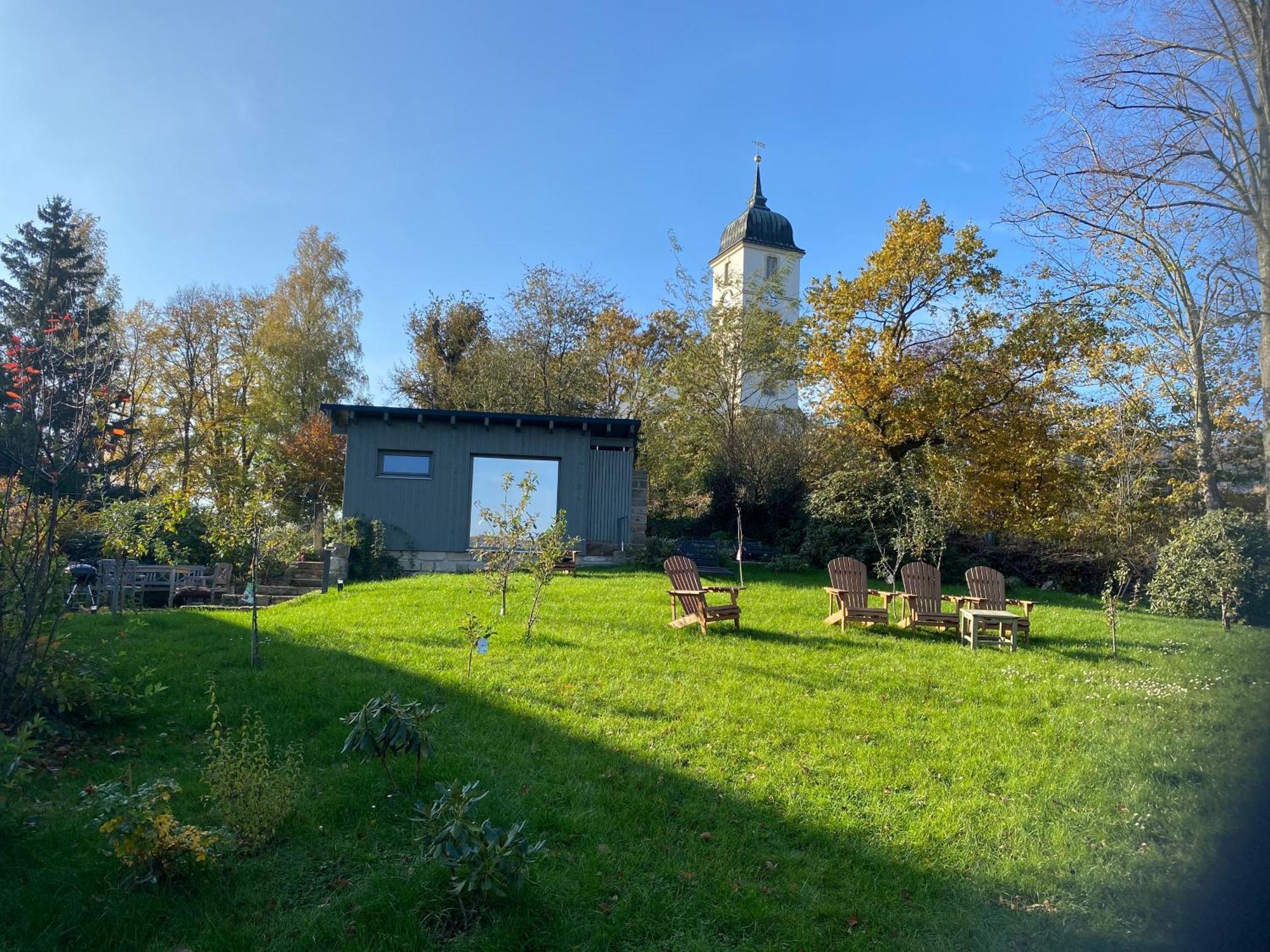 Altes Pfarrhaus Apartment Papstdorf Bagian luar foto